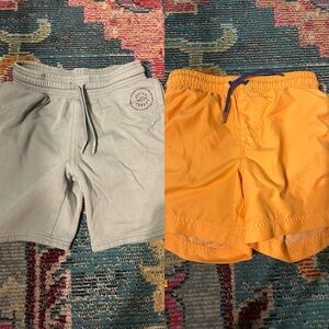 Gray and Orange Boys Size 8 Shorts bundle
